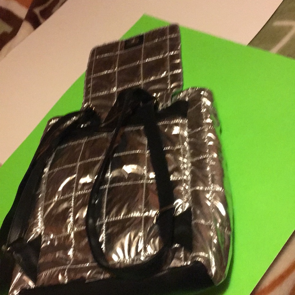 Rampage silver metallic backpack new with tag